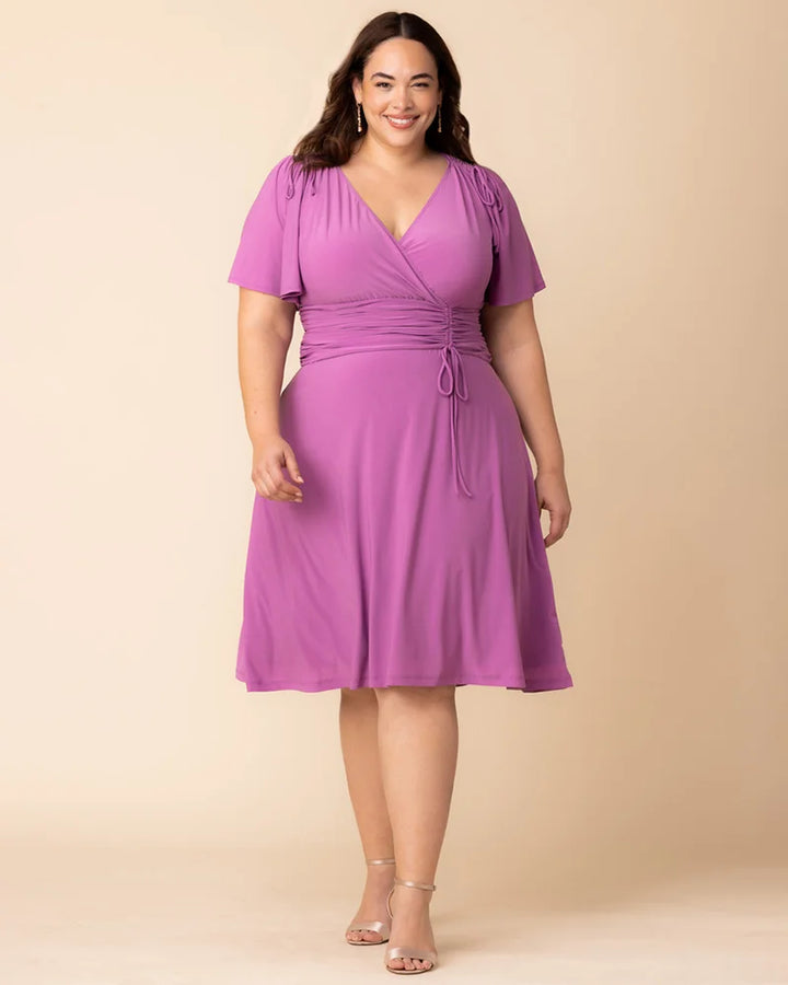 Jemma Ruched Tie Dress - Sale!