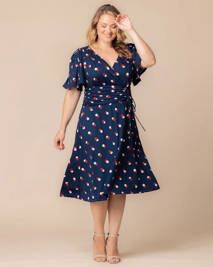 Jemma Ruched Tie Dress - Sale!