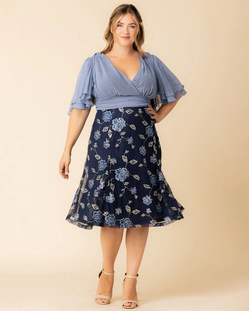 Lillian Embroidered Cocktail Dress - Sale!