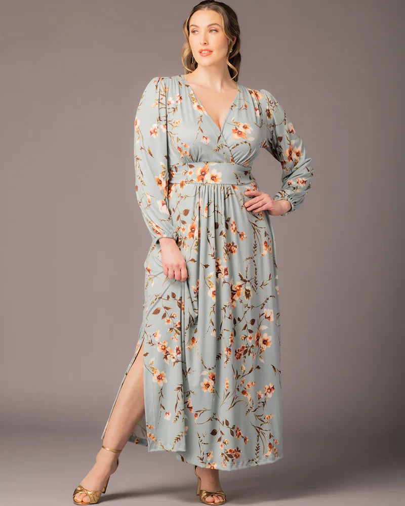 Kelsey Long Sleeve Maxi Dress - Sale!