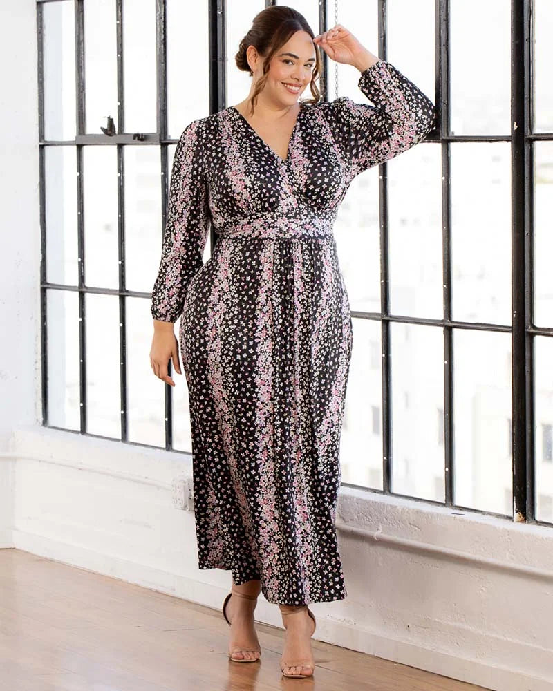 Kelsey Long Sleeve Maxi Dress - Sale!