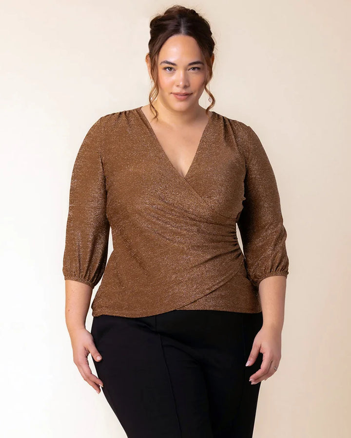 Celeste Faux Wrap Top - Sale!