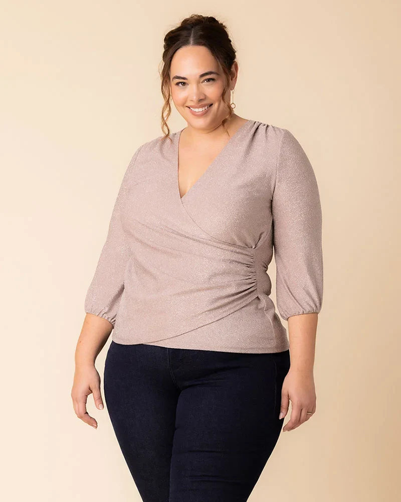 Celeste Faux Wrap Top - Sale!