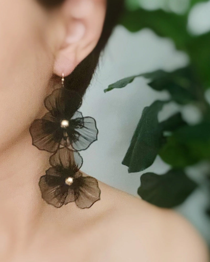Royal Garden Double Bloom Earrings