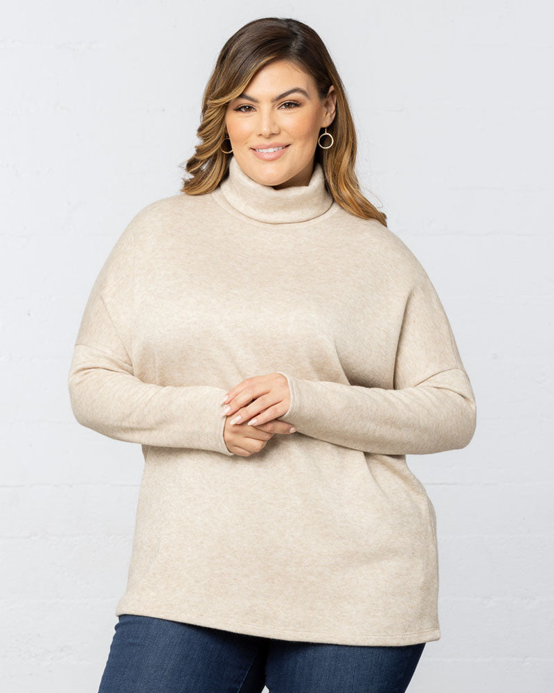 Paris Turtleneck Tunic Jumper - Sale!