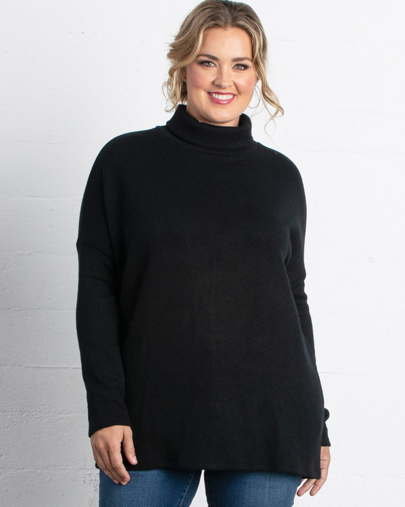 Paris Turtleneck Tunic Jumper