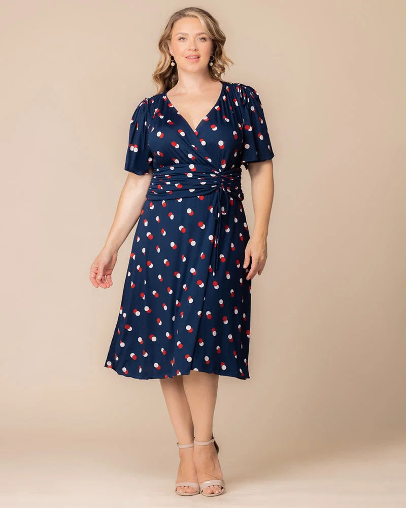 Jemma Ruched Tie Dress - Sale!
