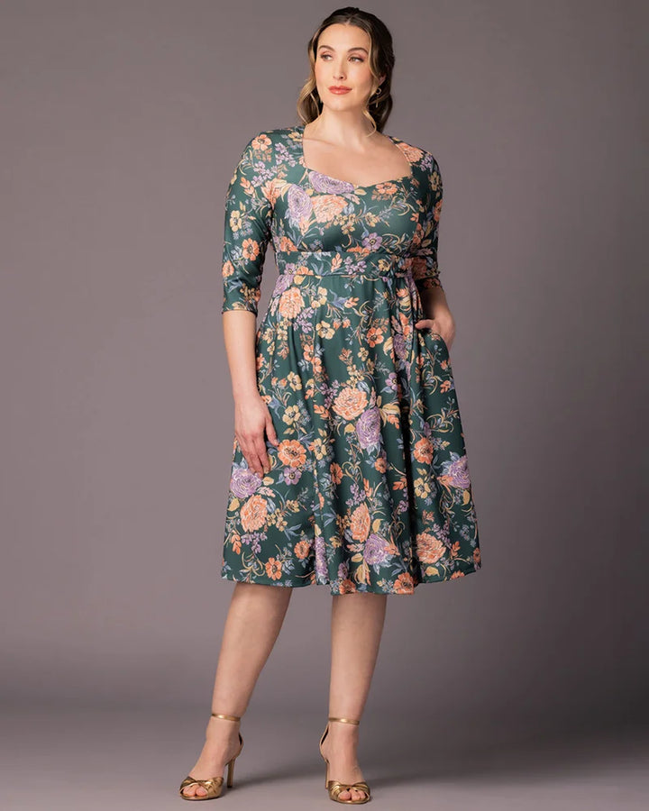Royal Sweetheart Cocktail Dress