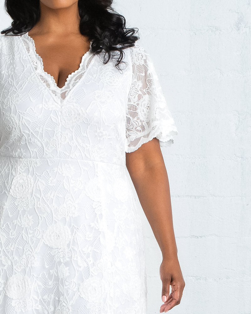 Blissful Lace Wedding Gown - Sale!