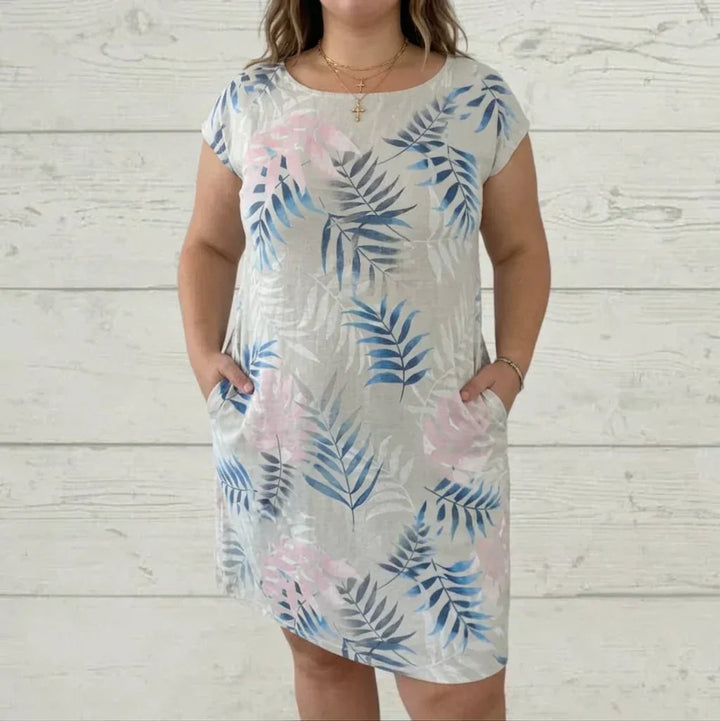 Adair | Linen Summer Dress