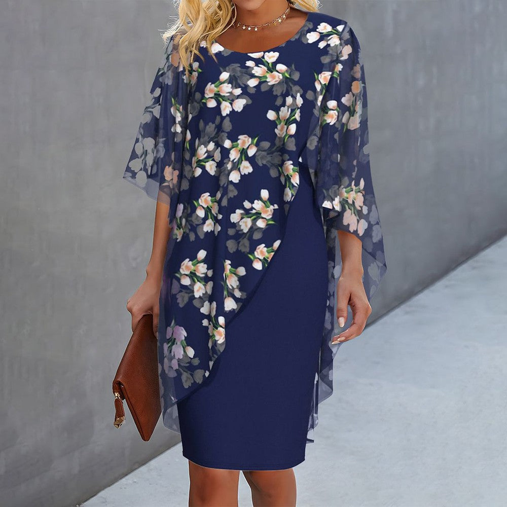 Tiana - Printed Elegant Dress
