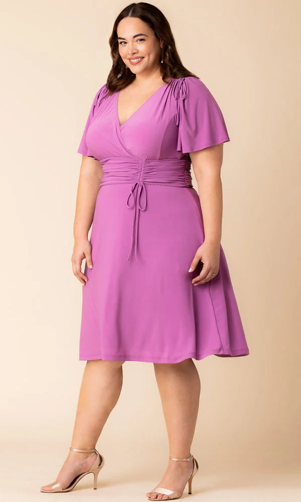 Jemma Ruched Tie Dress - Sale!