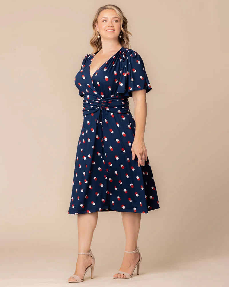 Jemma Ruched Tie Dress - Sale!