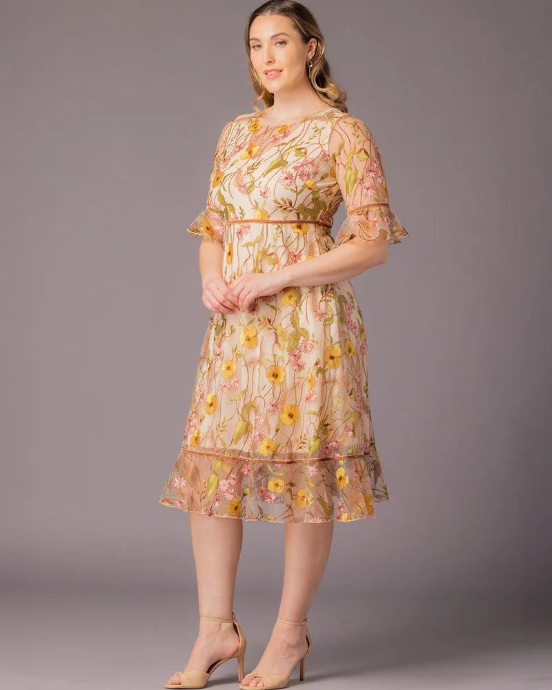 Wildflower Embroidered Dress