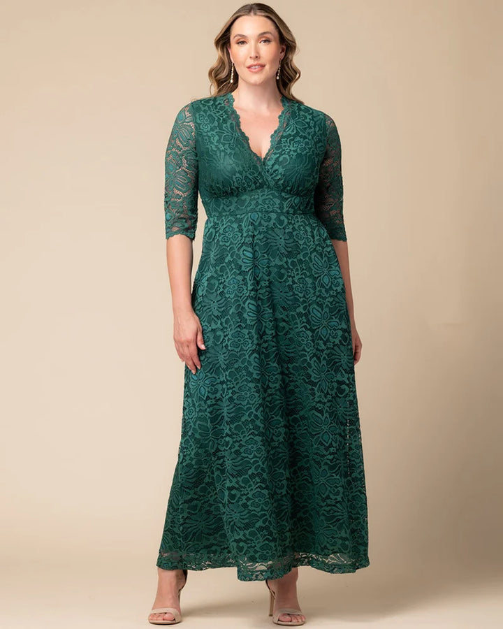 Maria Lace Evening Gown