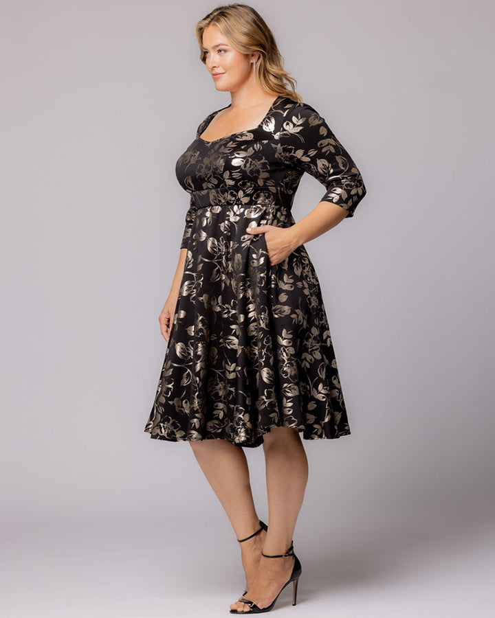Royal Sweetheart Cocktail Dress