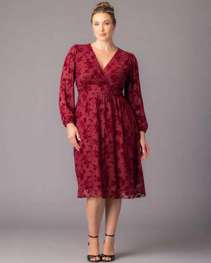 Melanie Mesh Midi Cocktail Dress - Sale!