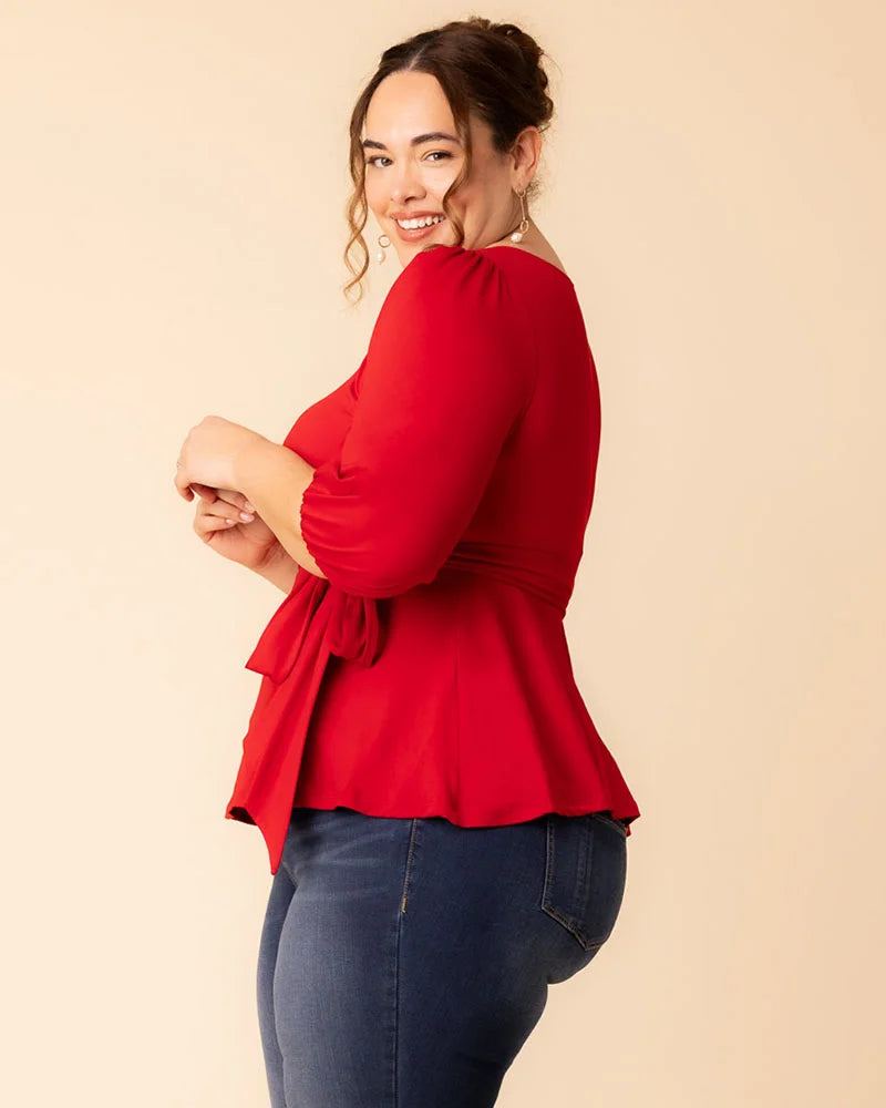 Nina Wrap Top