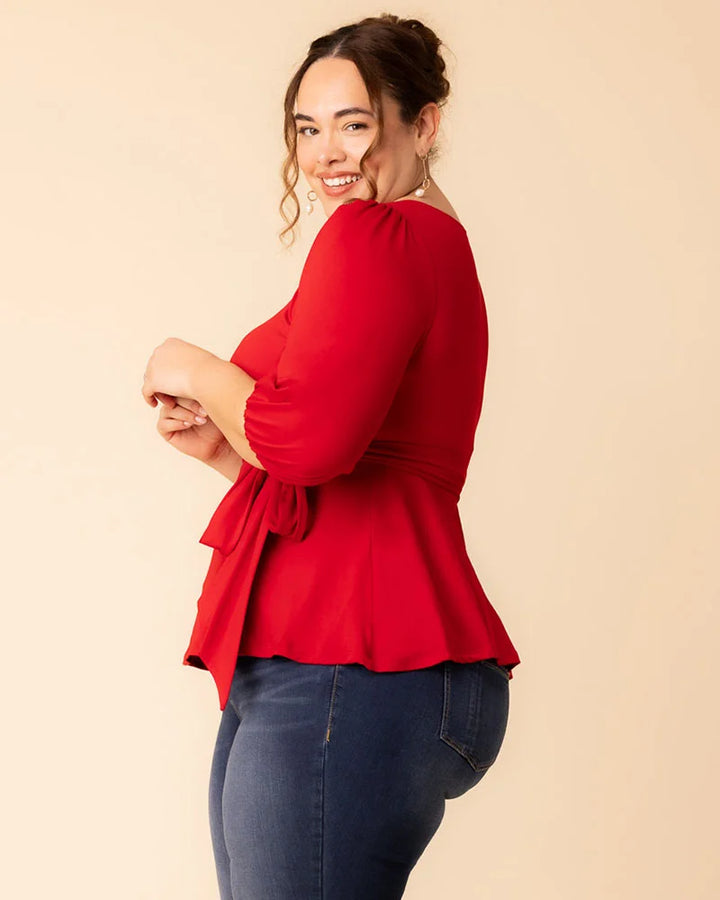 Nina Wrap Top