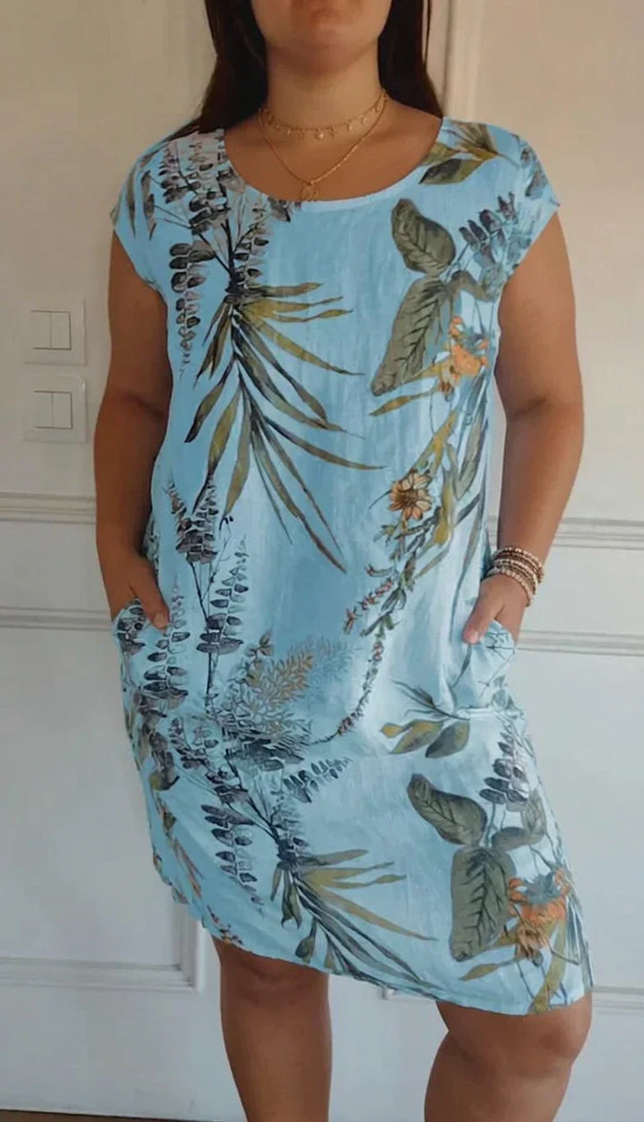 Adair | Linen Summer Dress