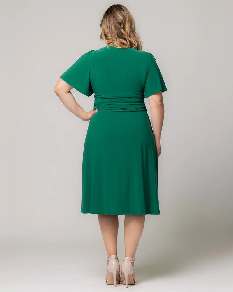 Jemma Ruched Tie Dress - Sale!