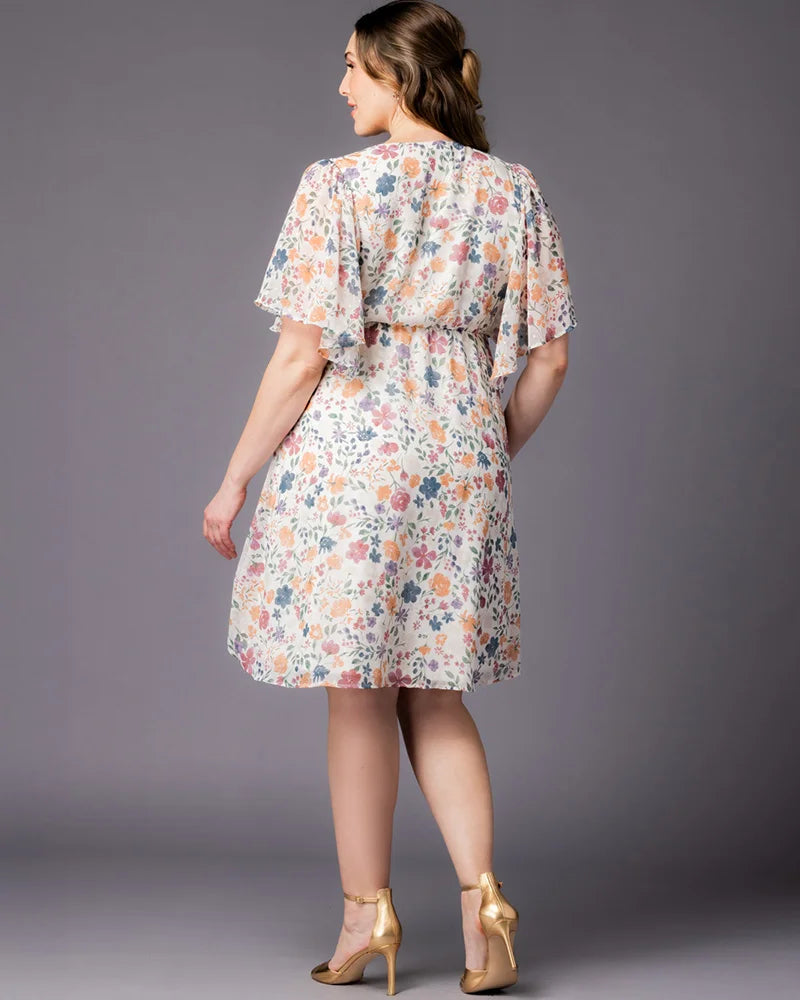 Florence Flutter Sleeve Dress