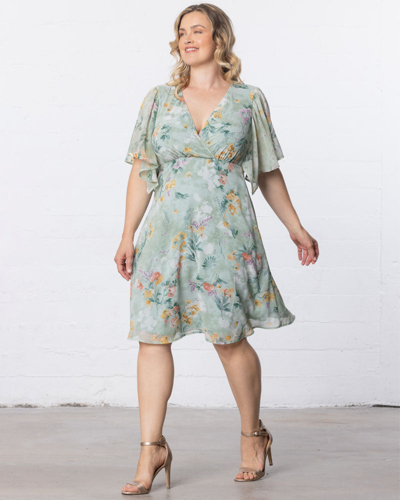 Florence Flutter Sleeve Dress