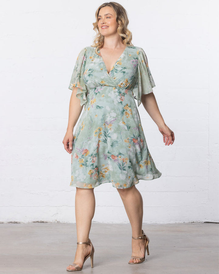 Florence Flutter Sleeve Dress