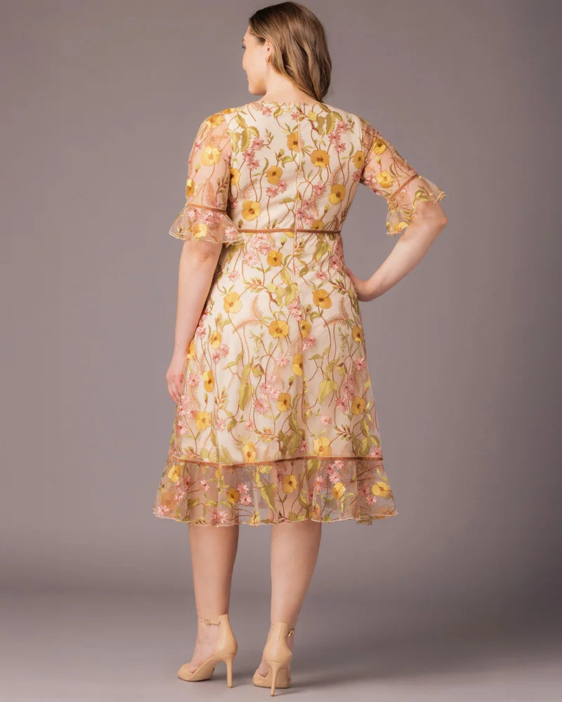 Wildflower Embroidered Dress