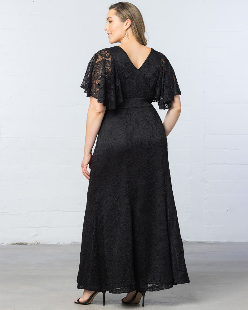 Duchess Lace Evening Gown