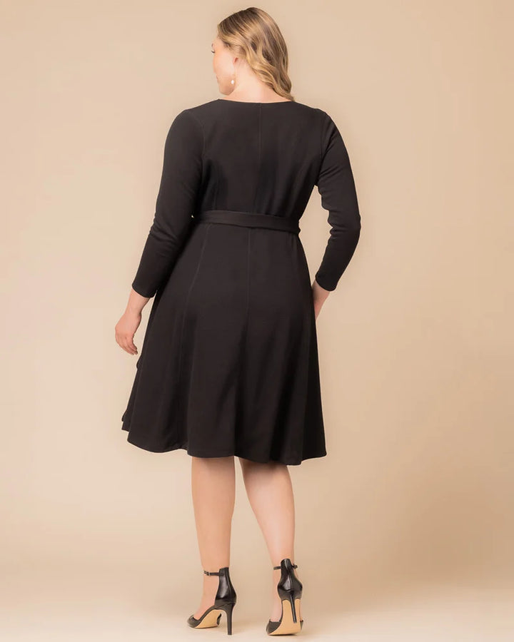 London Jumper Knit Wrap Dress - Sale!