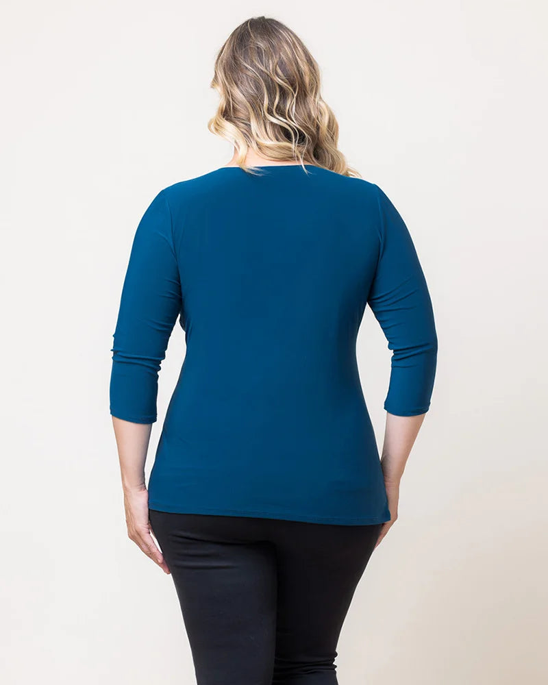 Femme Fatale Faux Wrap Top