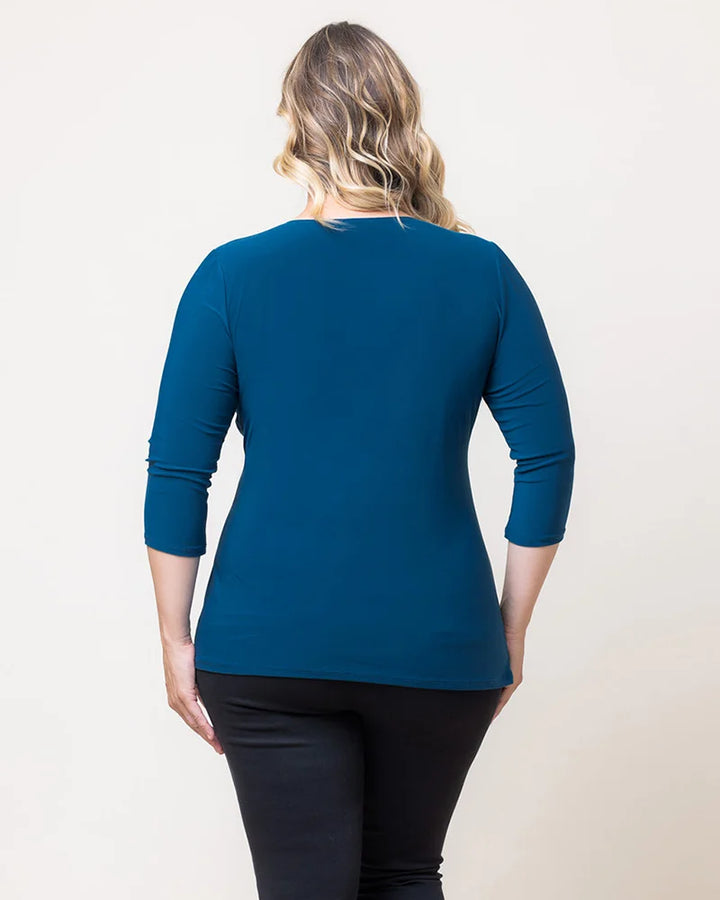 Femme Fatale Faux Wrap Top