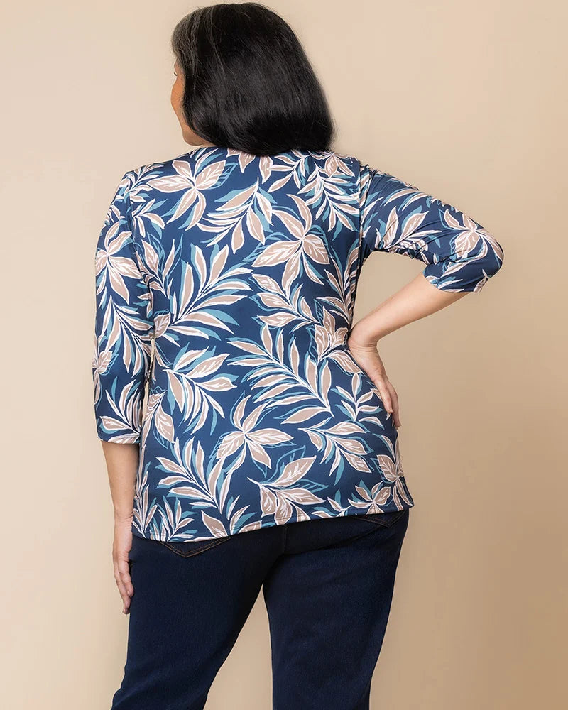 Femme Fatale Faux Wrap Top