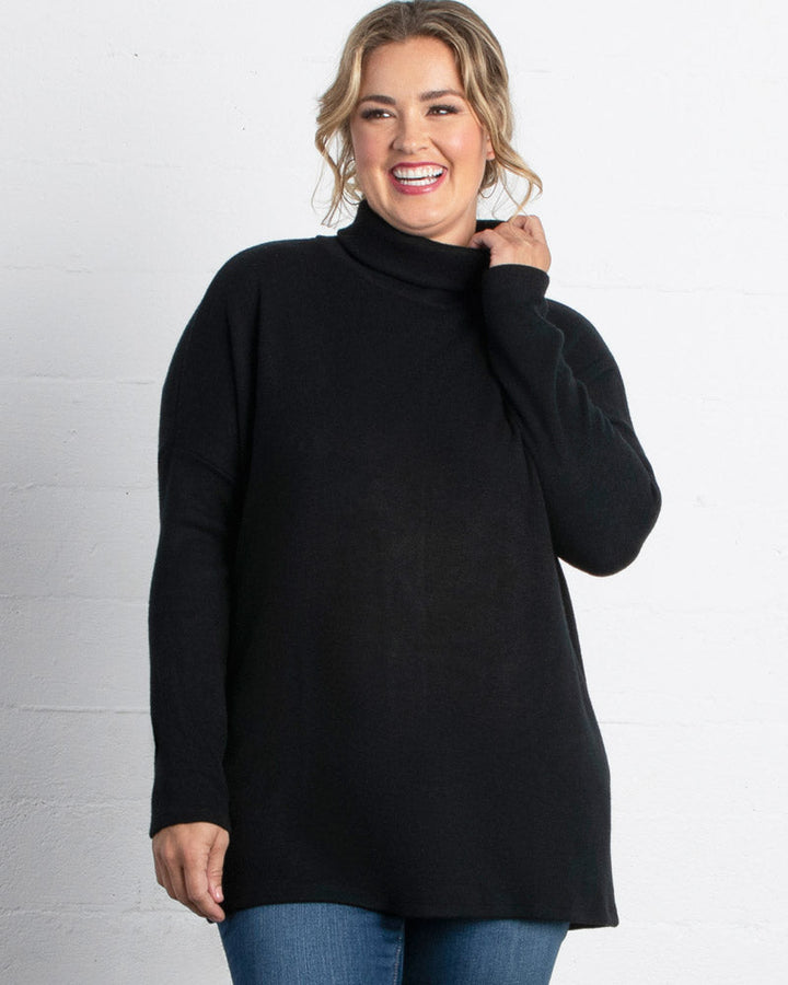 Paris Turtleneck Tunic Jumper