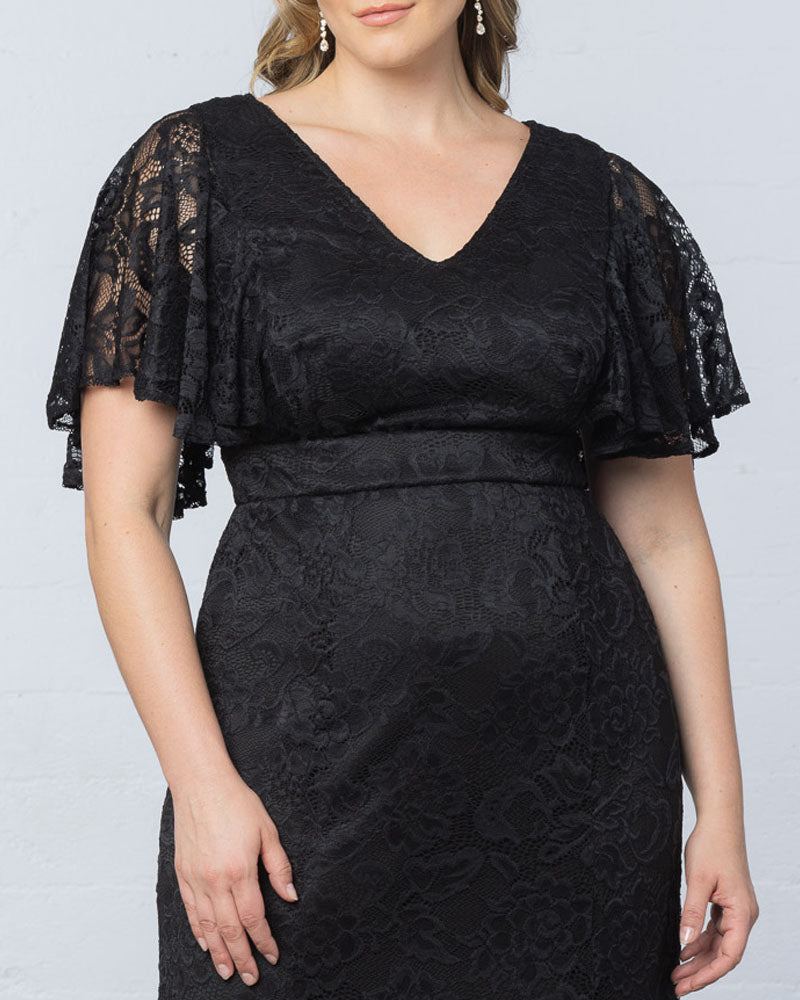 Duchess Lace Evening Gown