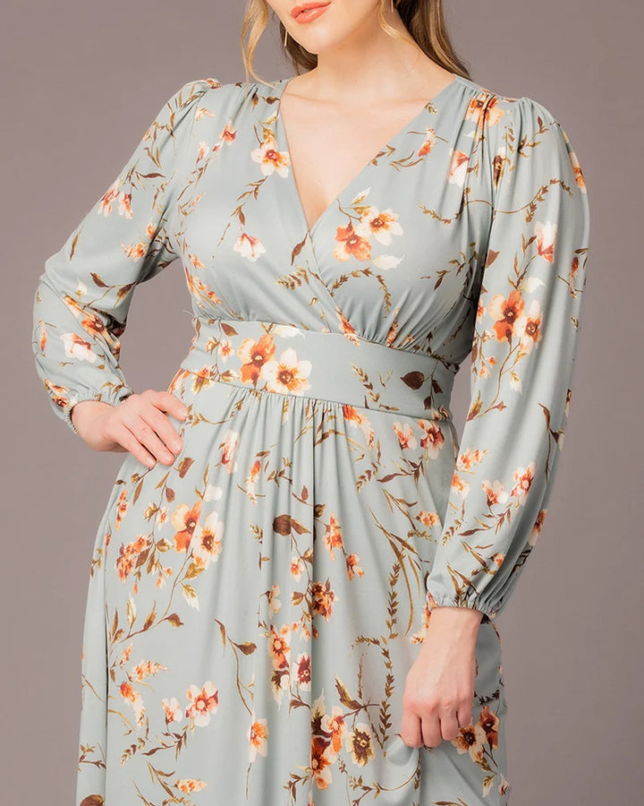 Kelsey Long Sleeve Maxi Dress - Sale!