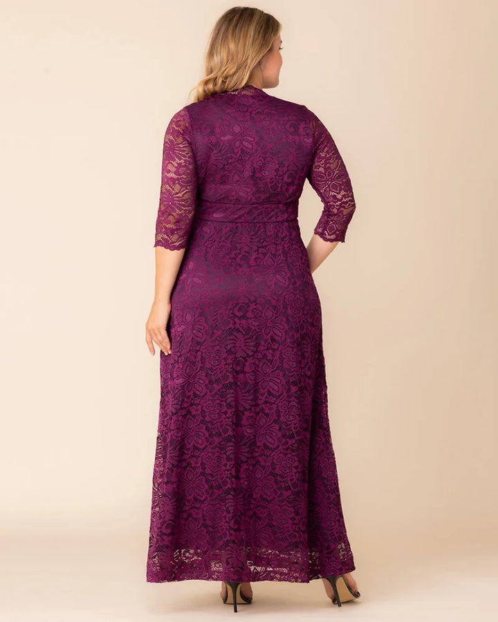 Maria Lace Evening Gown