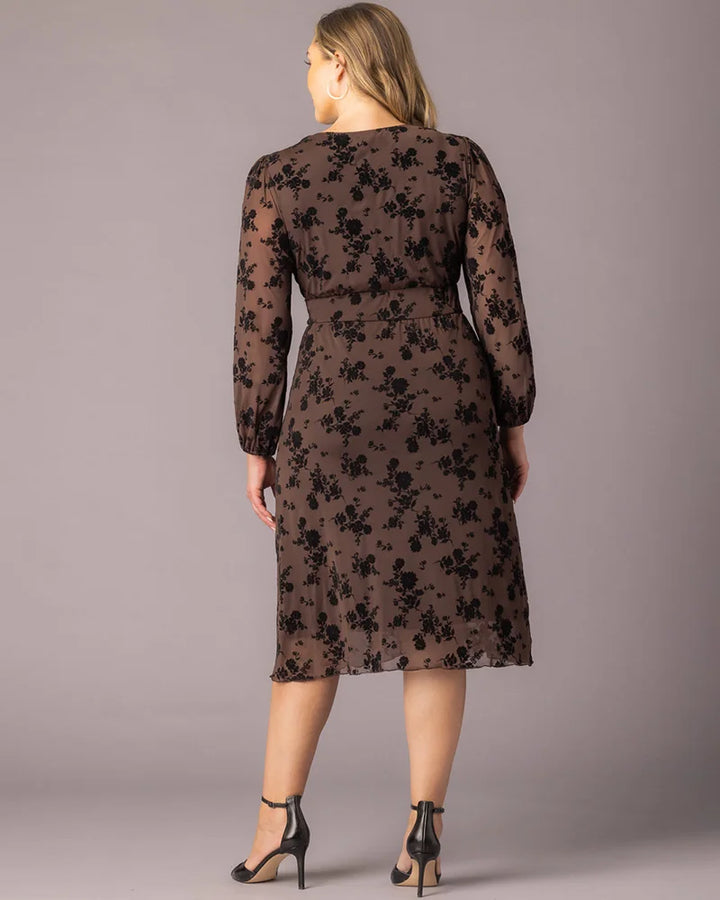 Melanie Mesh Midi Cocktail Dress - Sale!