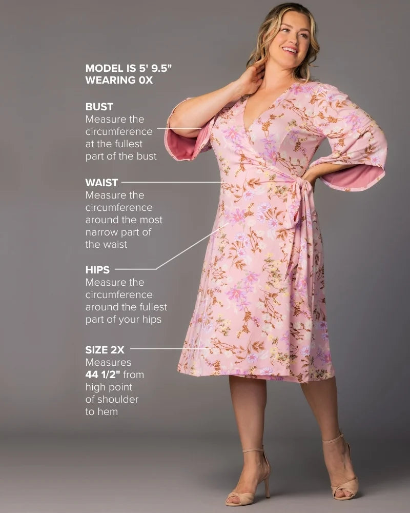 Gemini Wrap Dress - Sale!