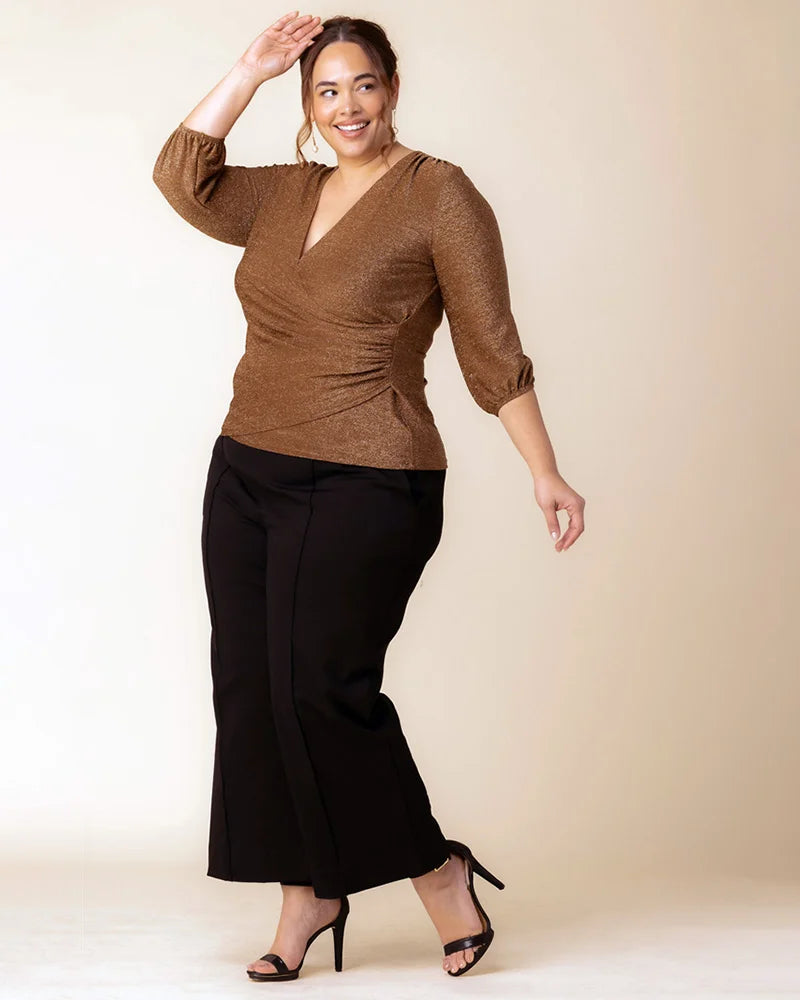 Celeste Faux Wrap Top - Sale!