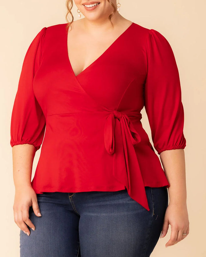 Nina Wrap Top