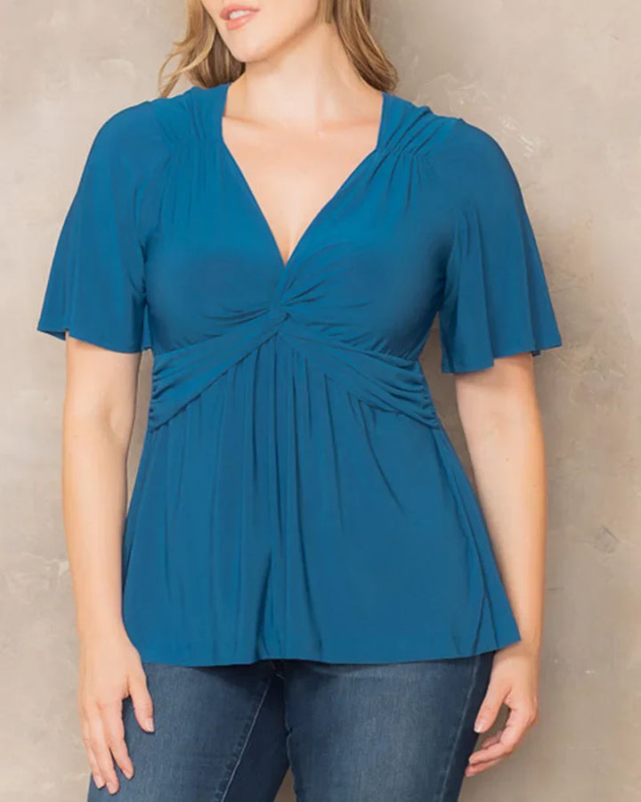 Abby Twist Front Top - Sale!