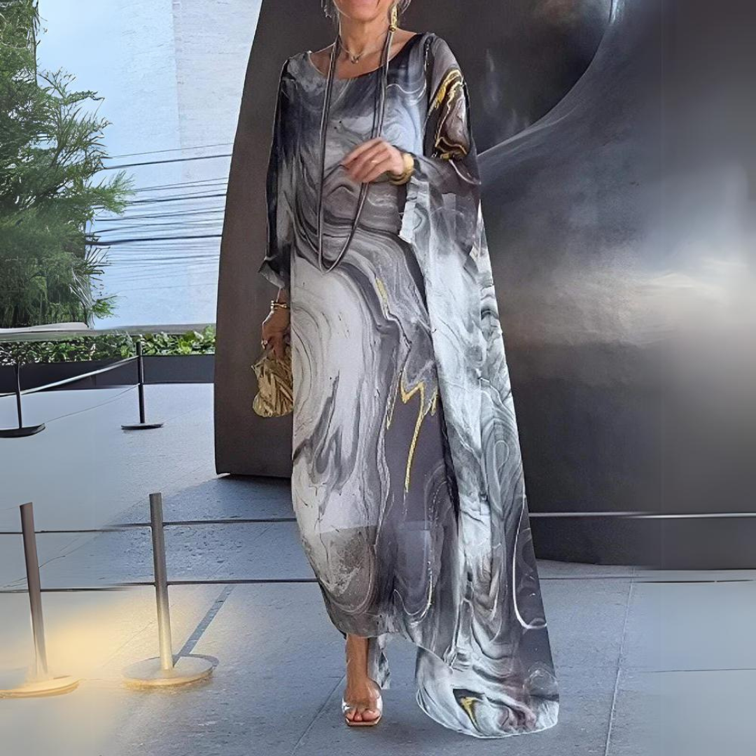 Paetyn - Charming Silk Chiffon Dress