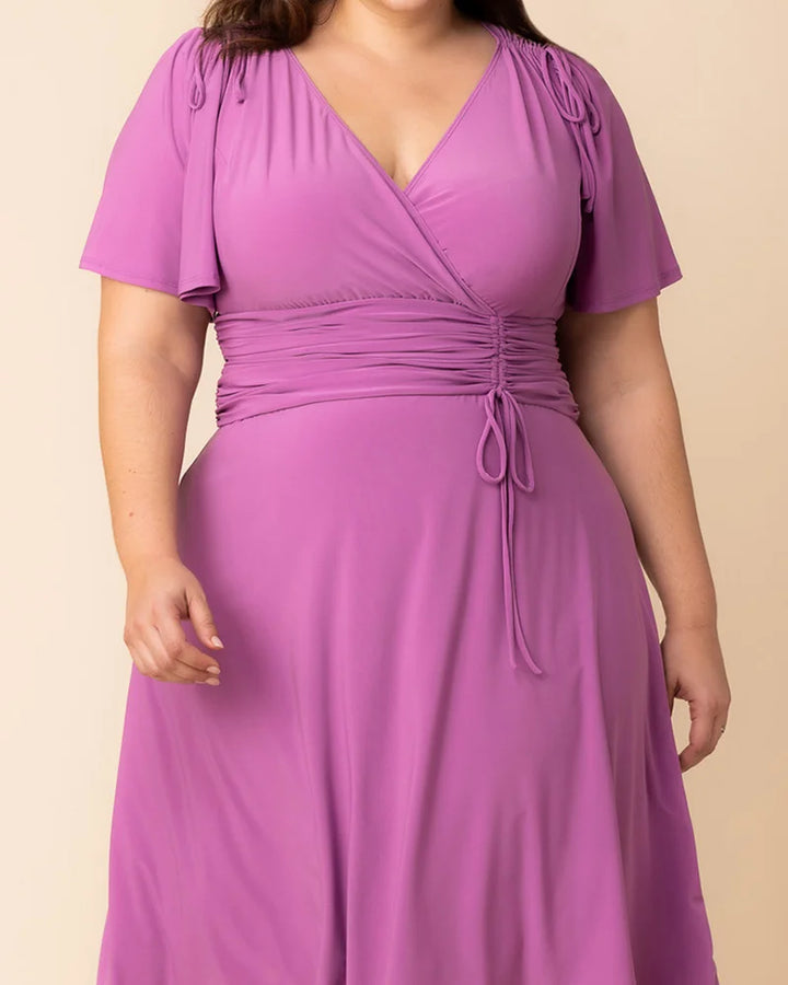 Jemma Ruched Tie Dress - Sale!