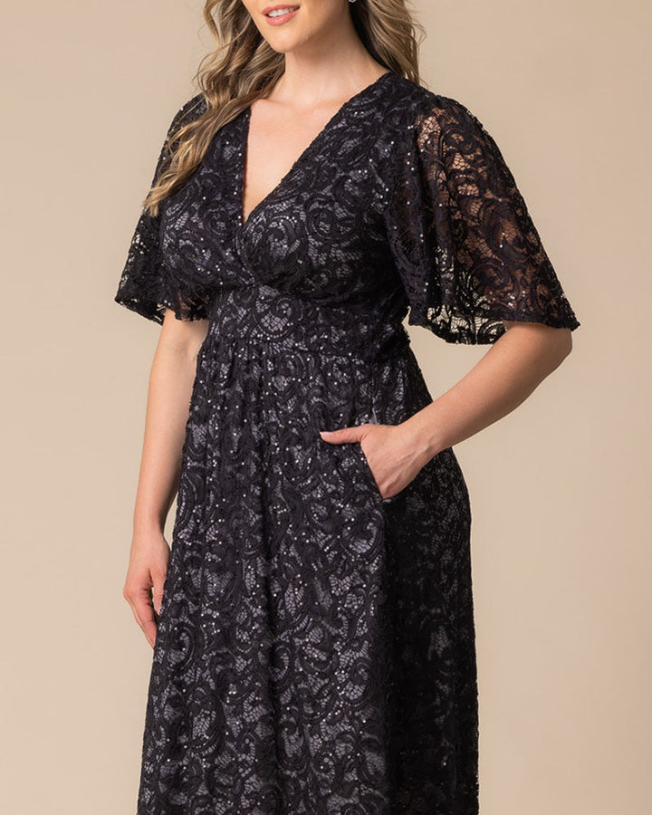 Starry Sequined Lace Cocktail Dress - Sale!