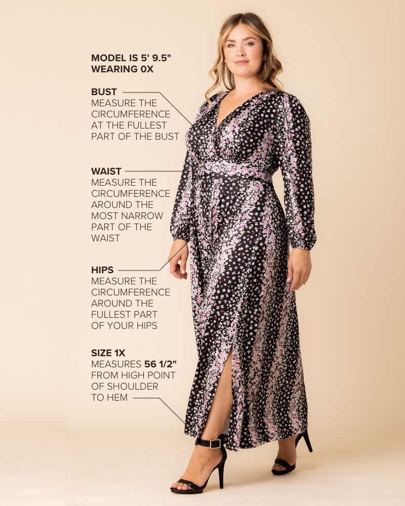 Kelsey Long Sleeve Maxi Dress - Sale!