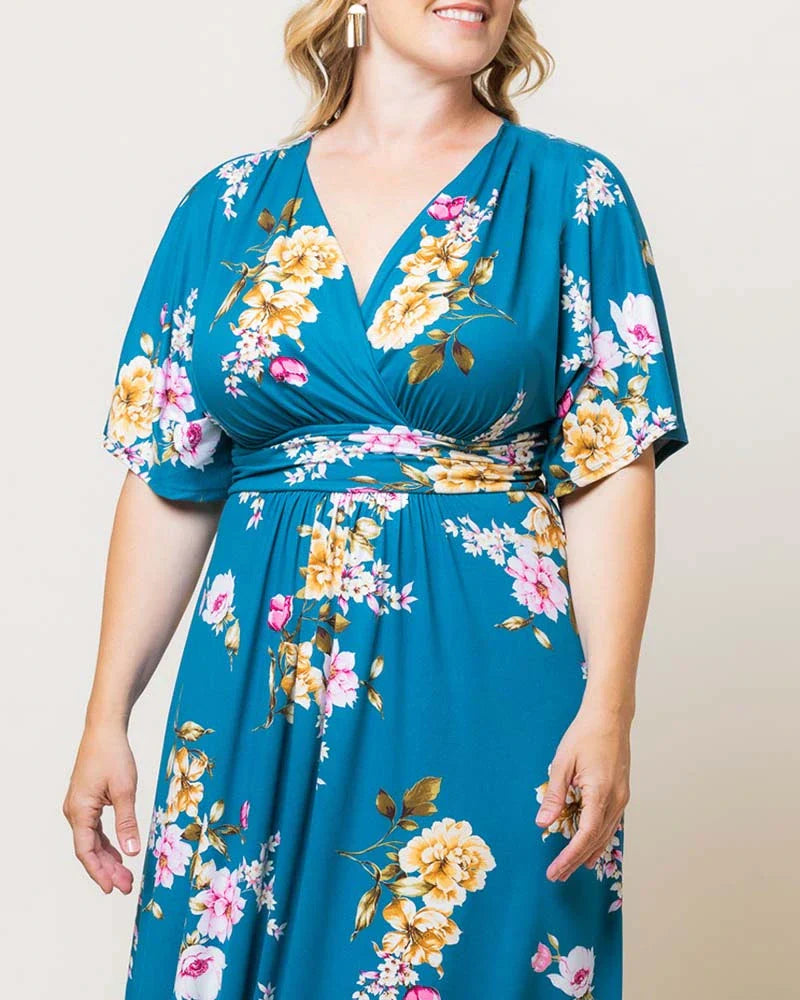 Vienna Maxi Dress - Resort Print Edition