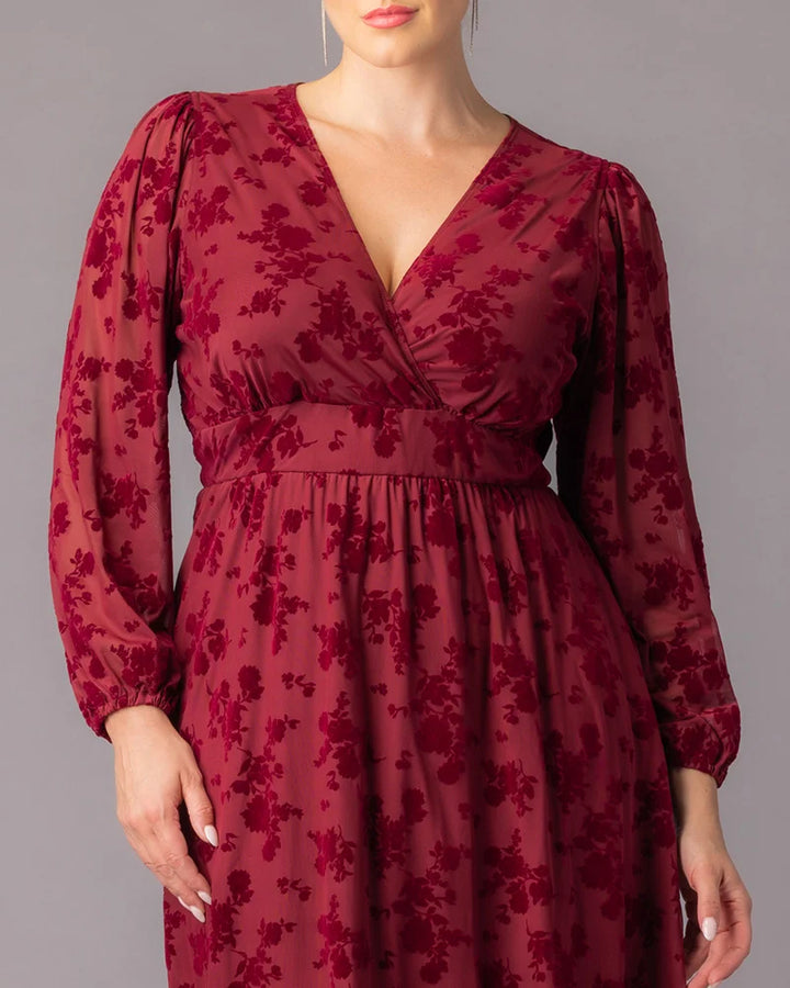 Melanie Mesh Midi Cocktail Dress - Sale!