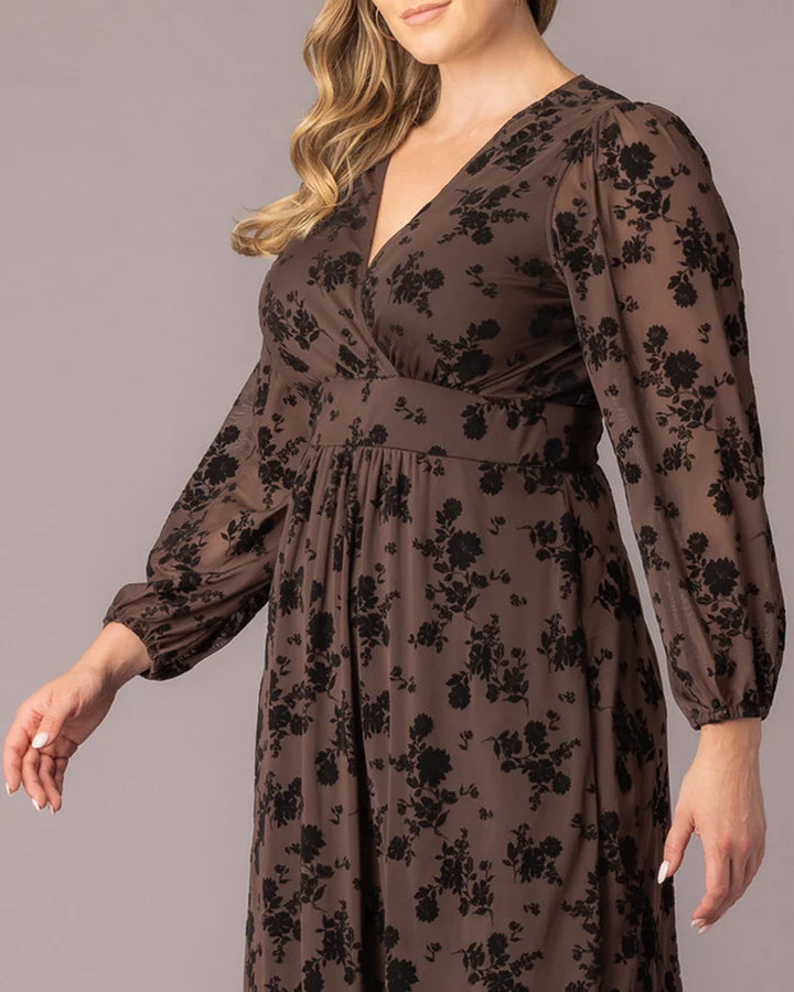 Melanie Mesh Midi Cocktail Dress - Sale!
